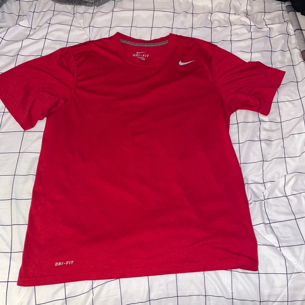 Red Dri-Fit Nike Tee